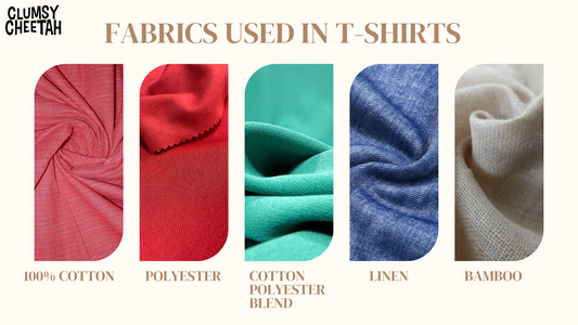 Different Fabrics Used in T-Shirts and Their Characteristics