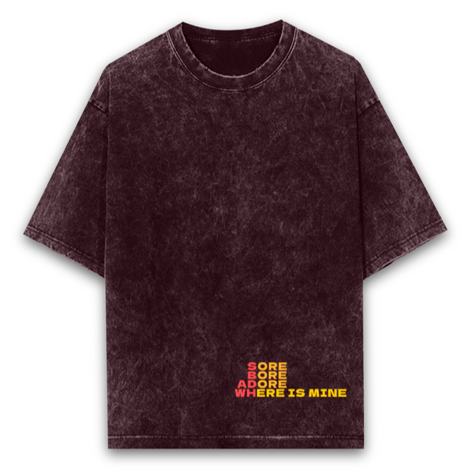 Sore-Bore-Adore-Wh___ - Over-Sized Fit