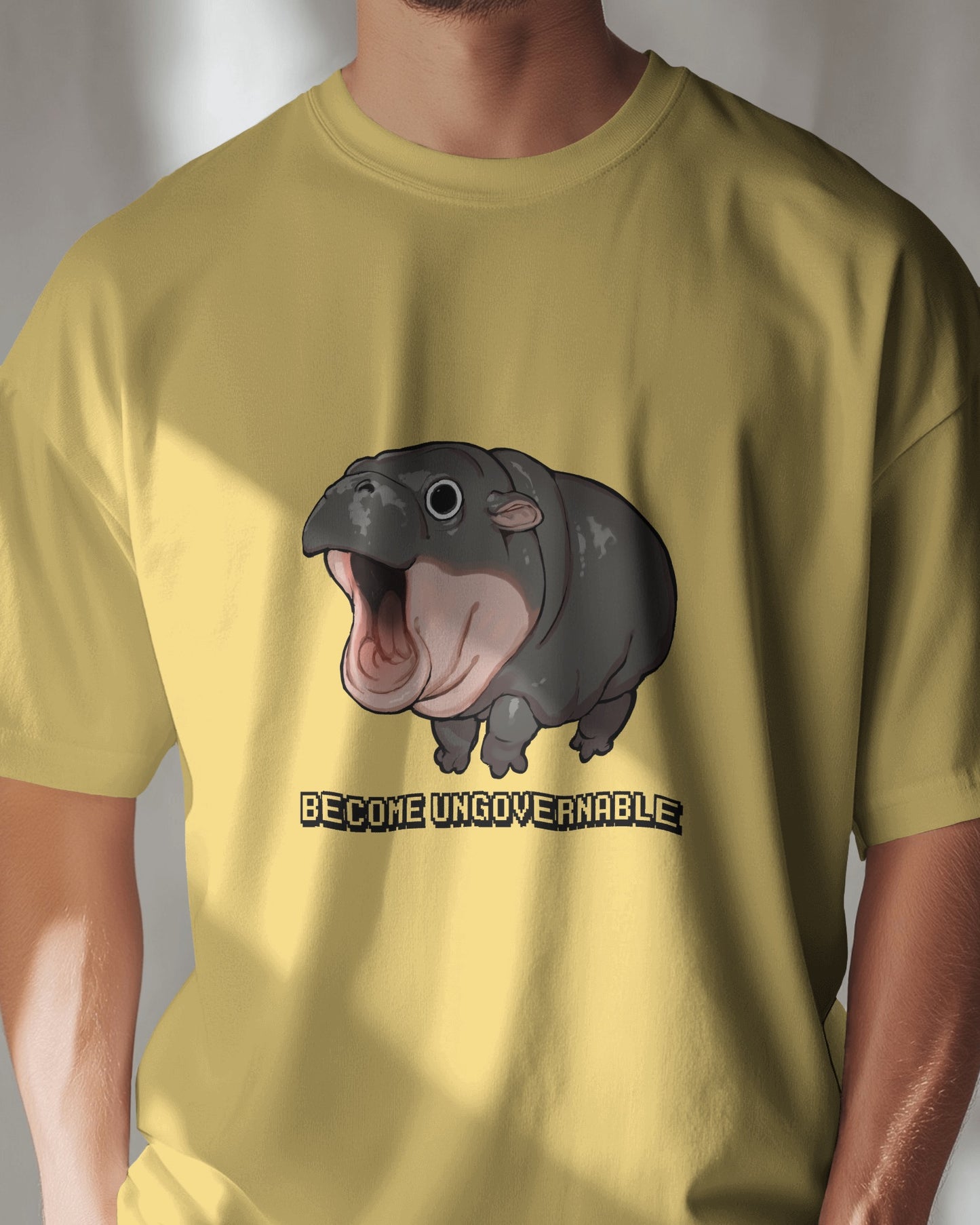 Become Ungovernable Moo Deng Special - Over-sized Fit