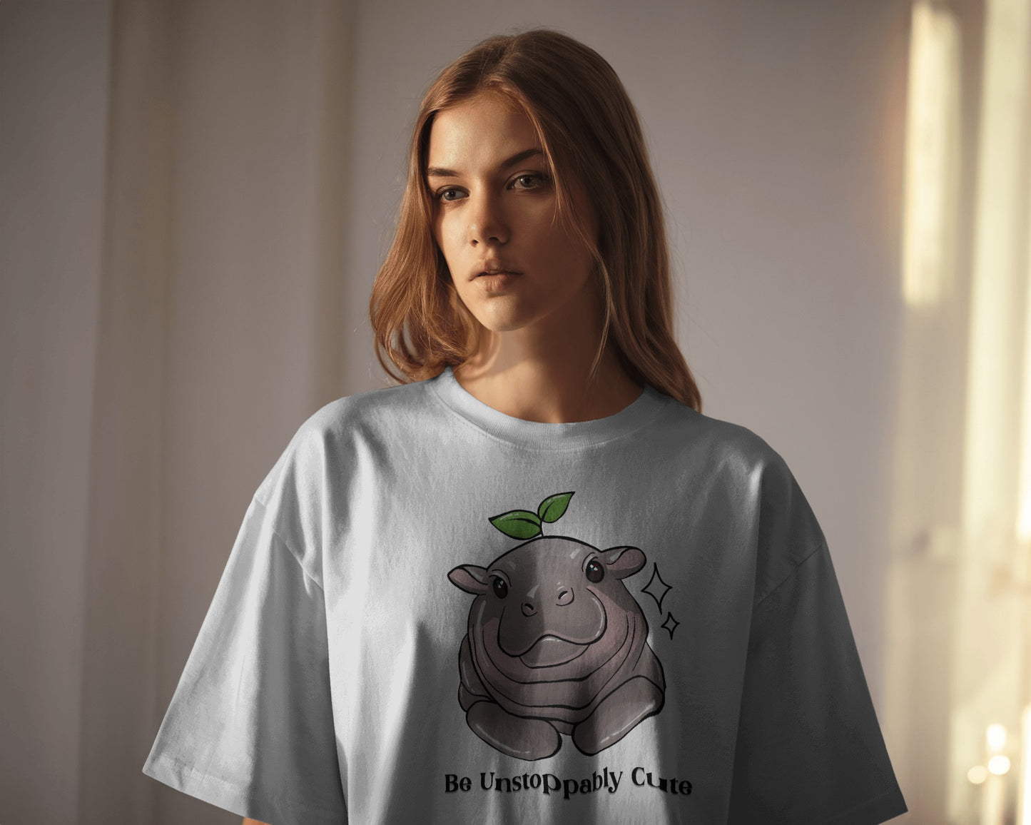 Be Unstoppably Cute - Over-sized Fit