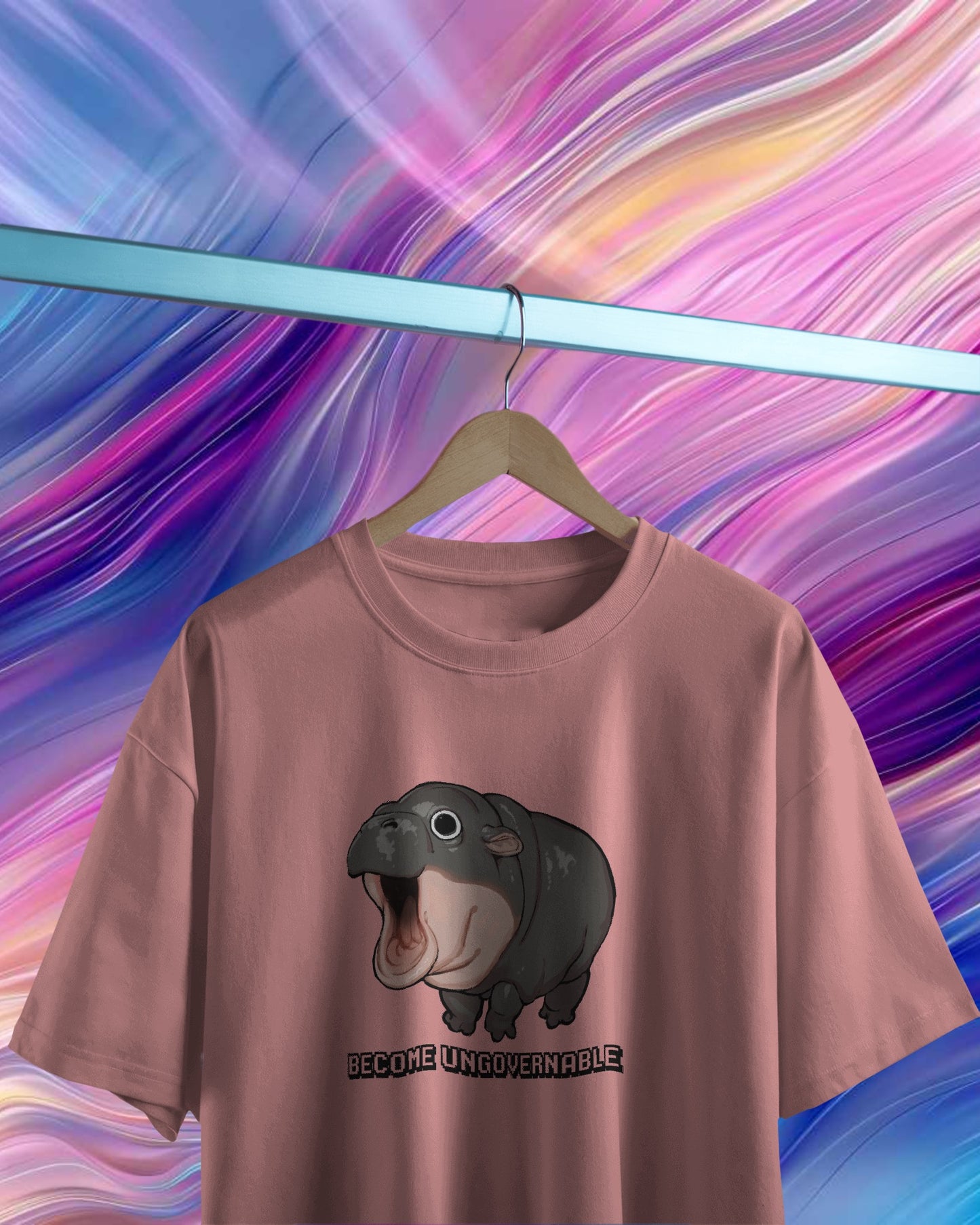 Become Ungovernable Moo Deng Special - Over-sized Fit
