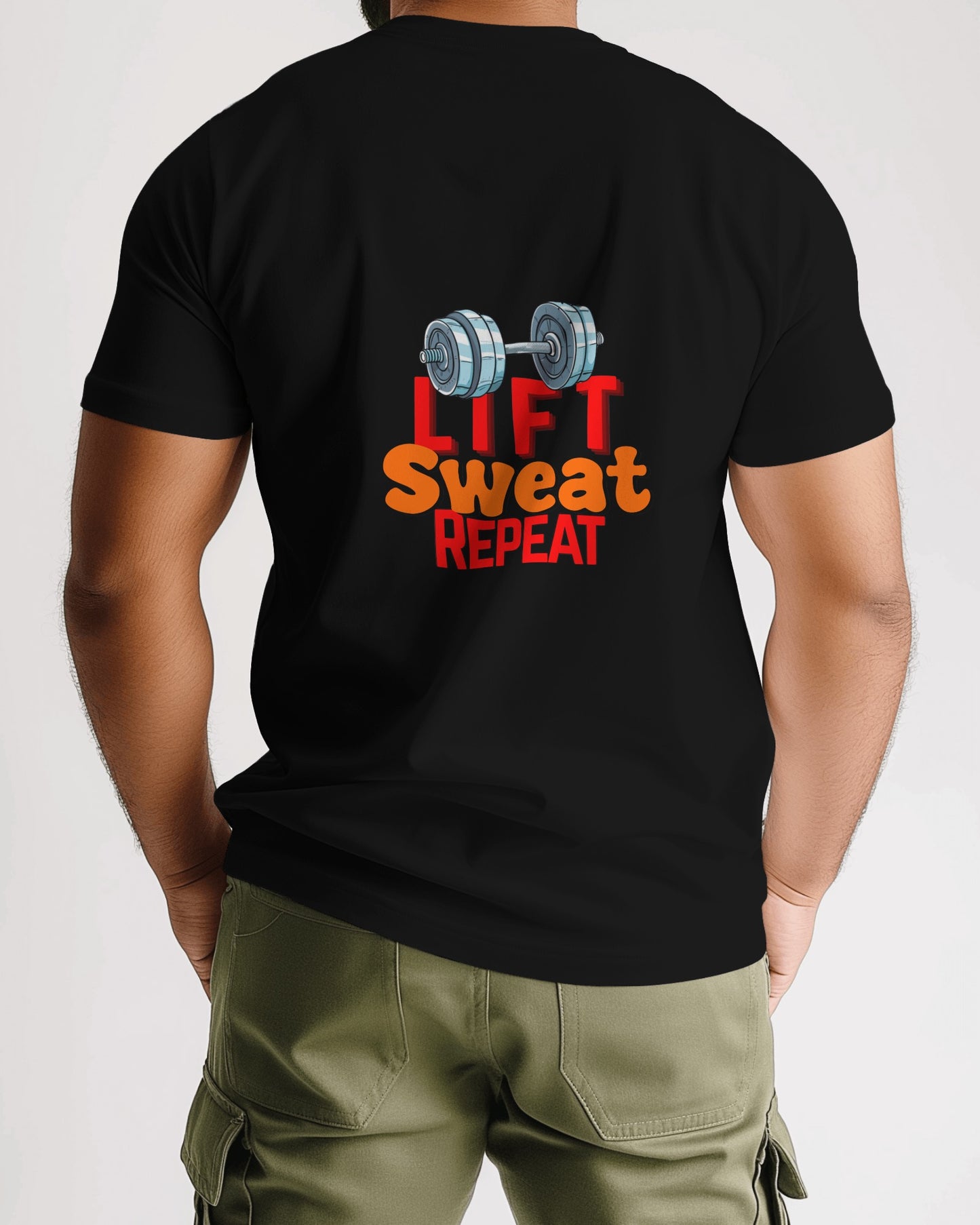 Lift. Sweat. Repeat - Over-sized Fit