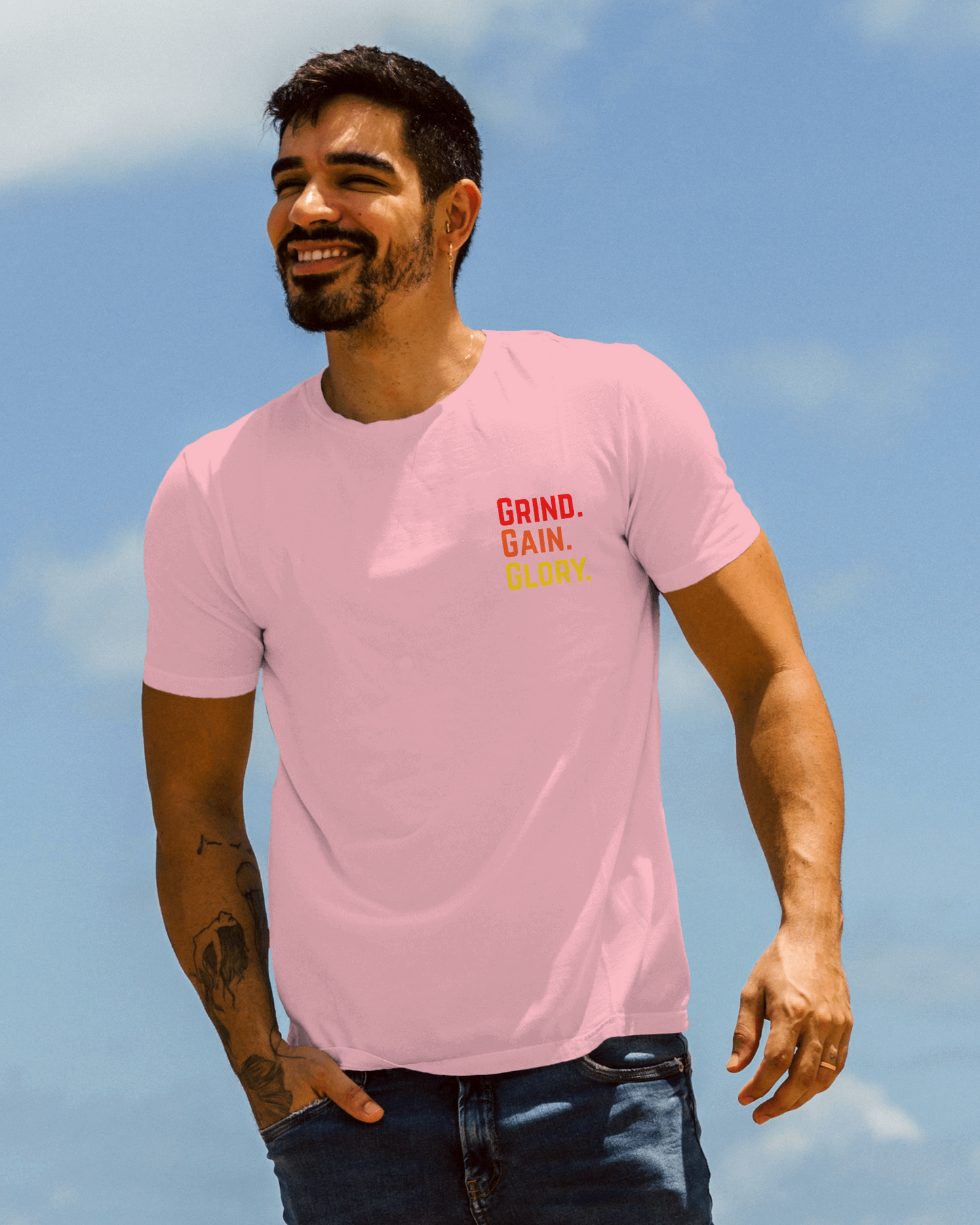 Grind.Gain.Glory - Over-sized Fit